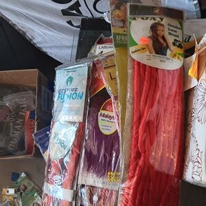 Hot Stuff Fusion Red Hair Extensions